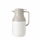 Термос 1,6 л сталевий Line Art Bali з індикатором температури, вакуумний, колір сірий/білий - 20205-08