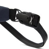 Сумка через плече антизлодій Pacsafe GO Sling, колір темно-синій/помаранчевий - 35100651