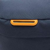 Сумка через плече антизлодій Pacsafe GO Sling, колір темно-синій/помаранчевий - 35100651