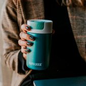 Термокружка 300 мл сталева Kambukka Olympus, вакуумна, колір смарагдовий - 11-02021