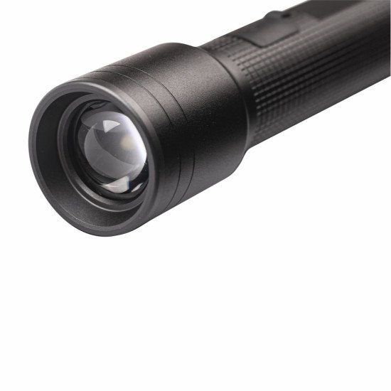 Ліхтарик акумуляторний TheGeneral Shine, вологозахищений корпус, з ремінцем, колір чорний - 223102-01