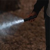 Ліхтарик акумуляторний TheGeneral Shine, вологозахищений корпус, з ремінцем, колір чорний - 223102-01