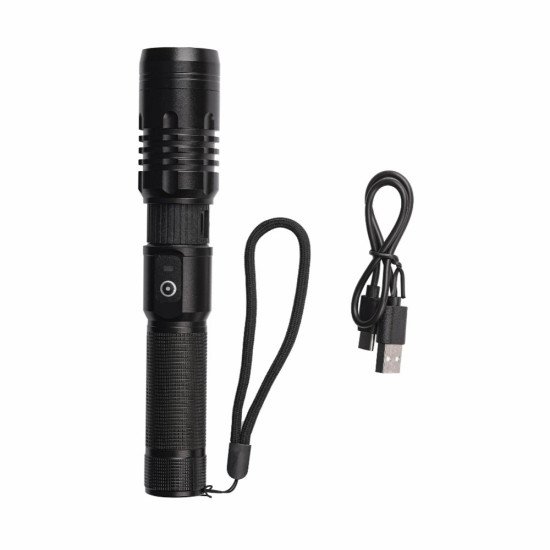 Ліхтарик акумуляторний TheGeneral Aglow, вологозахищений корпус, колір чорний - 208400-01