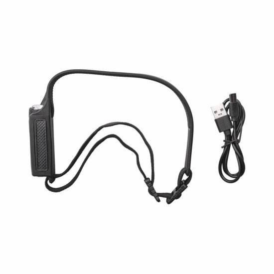 Ліхтарик налобний акумуляторний TheGeneral Showy з боковим COB light, колір чорний - 216516-01