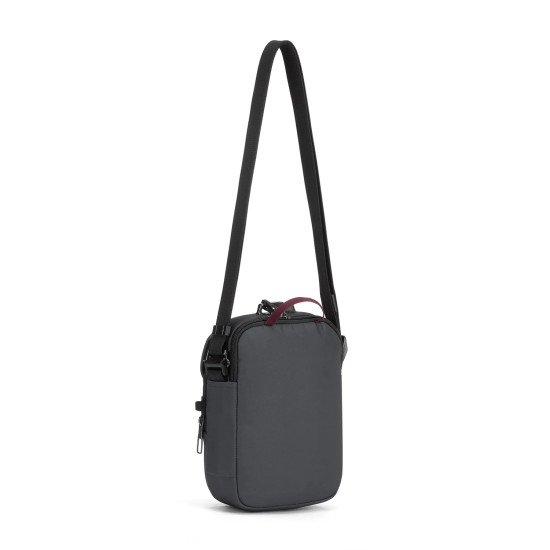 Сумка через плече антизлодій Pacsafe Metrosafe X Compact Crossbody, колір графітовий/чорний - 30610144 Сумка через плече антизлодій Pacsafe Metrosafe X Compact Crossbody, колір графітовий/чорний - 30610144