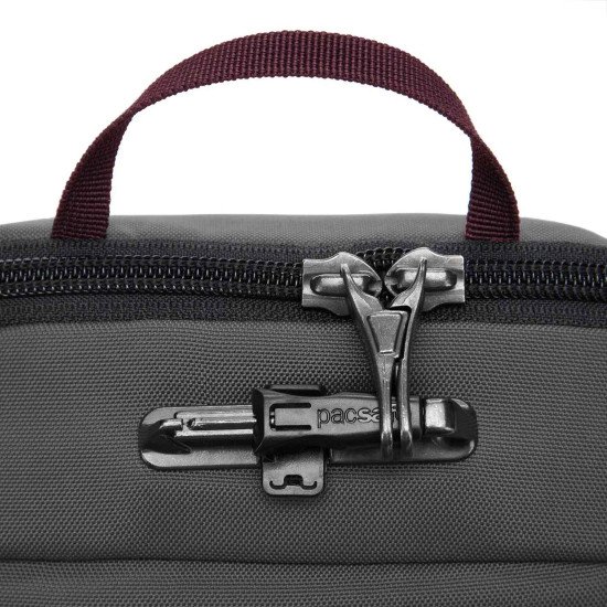 Сумка через плече антизлодій Pacsafe Metrosafe X Compact Crossbody, колір графітовий/чорний - 30610144 Сумка через плече антизлодій Pacsafe Metrosafe X Compact Crossbody, колір графітовий/чорний - 30610144