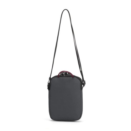 Сумка через плече антизлодій Pacsafe Metrosafe X Compact Crossbody, колір графітовий/чорний - 30610144 Сумка через плече антизлодій Pacsafe Metrosafe X Compact Crossbody, колір графітовий/чорний - 30610144