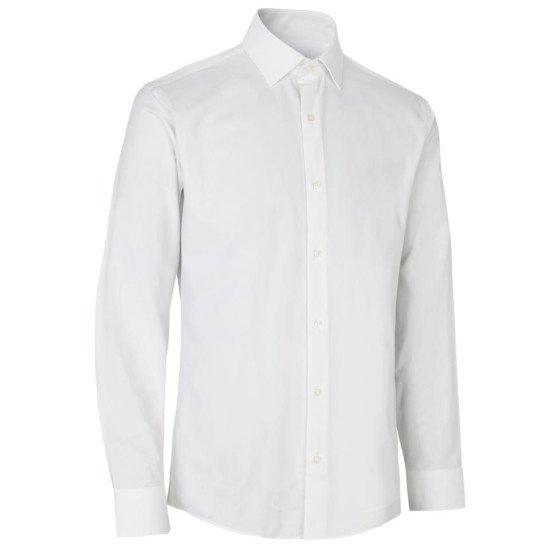 Сорочка чоловіча Seven Seas Hybrid Slim Fit, колір білий - S51001S