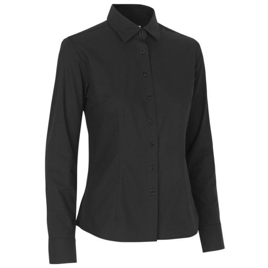 Сорочка жіноча Seven Seas Hybrid Modern Fit, колір чорний - S52900S