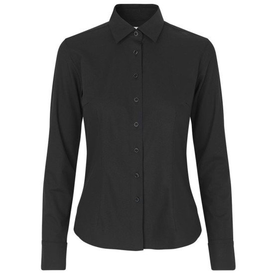 Сорочка жіноча Seven Seas Hybrid Modern Fit, колір чорний - S52900S