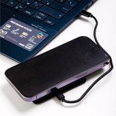 Бездротовий зарядний пристрій TheGeneral Flow 15W з набором перехідників, колір чорний - 40070119-01