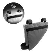 Велосумка Voyager Danyell світловідбиваюча, колір сірий - V0017-19