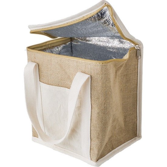 Термосумка Voyager Jute, колір коричневий - V0036-16