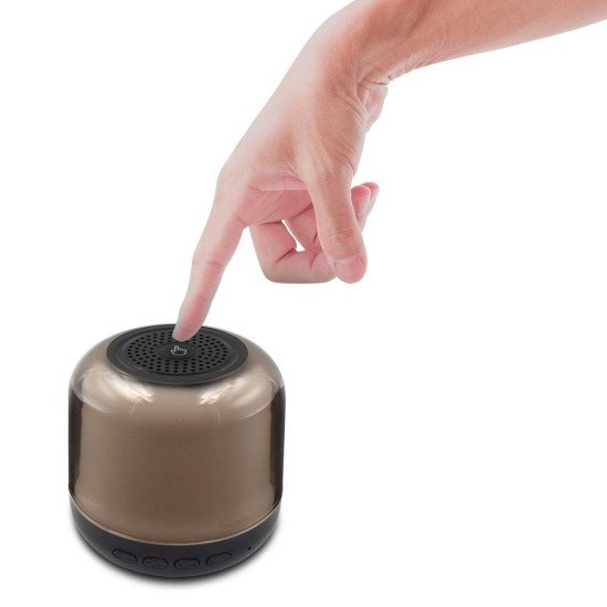 Портативна колонка Voyager Seamus 5W з RGB підсвічуванням, колір чорний - V0049-03