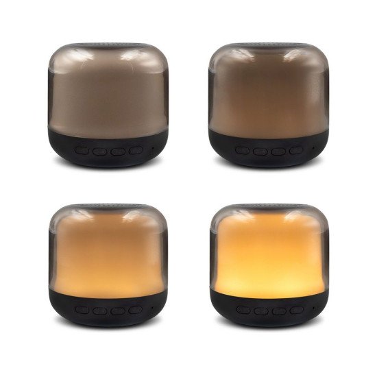 Портативна колонка Voyager Seamus 5W з RGB підсвічуванням, колір чорний - V0049-03