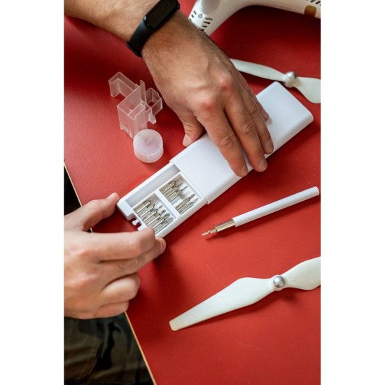 Набір викруток 24 біти Voyager Charlotte, в футлярі, колір чорний - V0074-03