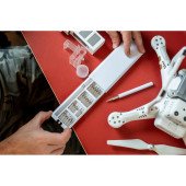 Набір викруток 24 біти Voyager Charlotte, в футлярі, колір чорний - V0074-03