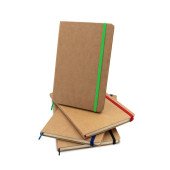 Блокнот в лінію A5 Voyager Joshua, тверда обкладинка, колір бежевий/чорний - V0244-03