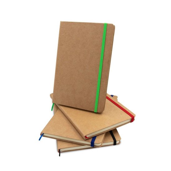 Блокнот в лінію A5 Voyager Joshua, тверда обкладинка, колір бежевий/кобальт - V0244-04