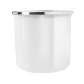 Кружка 360 мл емальована Voyager Sandra, колір білий - V0800-02