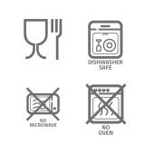 Кружка 360 мл емальована Voyager Sandra, колір білий - V0800-02