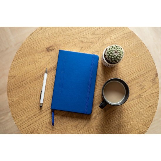 Блокнот в лінію з магнітом А5 Voyager Aurora, тверда обкладинка, колір чорний - V0908-03