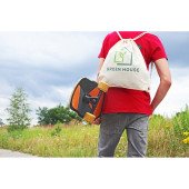 Рюкзак-мішок Voyager Meredith, колір бежевий - V0944-20