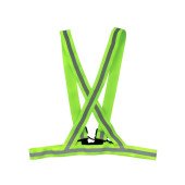 Жилет-портупея світловідбиваючий Maryann на зріст 160-190 см, к-р неоново-жовтий, колір неоново-жовтий - V1162-08