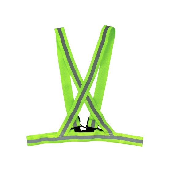 Жилет-портупея світловідбиваючий Maryann на зріст 160-190 см, к-р неоново-жовтий, колір неоново-жовтий - V1162-08