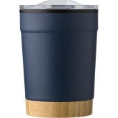 Термокружка 300 мл сталева Voyager, вакуумна, колір кобальт/коричневий - V1179-04
