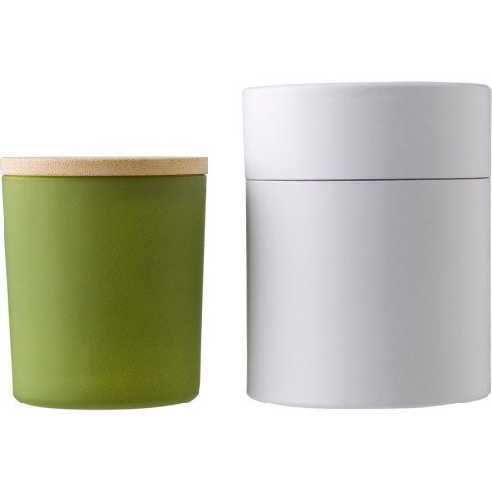 Аромасвічка Voyager в склі, колір зелений - V1196-06