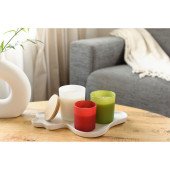 Аромасвічка Voyager в склі, колір зелений - V1198-06