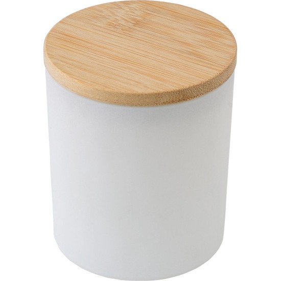 Аромасвічка Voyager в склі, колір білий - V1199-02