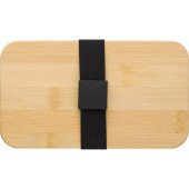 Ланч-бокс 400 мл пластиковий з приборами Voyager, 2шт, колір білий/натуральний - V1215-02