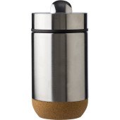 Термос для їжі 400 мл сталевий з ложкою Voyager, вакуумний, колір сріблястий - V1218-32