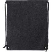 Рюкзак-мішок Voyager Felt, колір графітовий - V1258-15