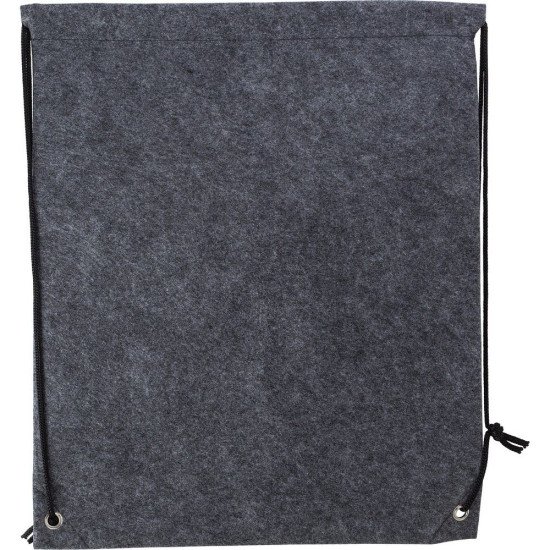 Рюкзак-мішок Voyager Felt, колір сірий - V1258-19