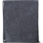 Рюкзак-мішок Voyager Felt, колір сірий - V1258-19