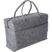 Дорожня сумка Voyager Felt RPET, колір сірий - V1259-19