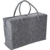 Дорожня сумка Voyager Felt RPET, колір сірий - V1259-19