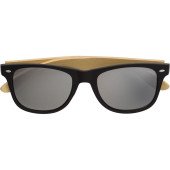 Окуляри сонцезахисні UV400 Voyager Bamboo, колір сріблястий - V1285-32