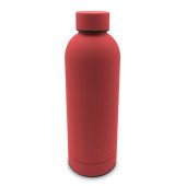 Термопляшка 500 мл сталева Voyager Terryl, вакуумна, колір червоний - V1293-05