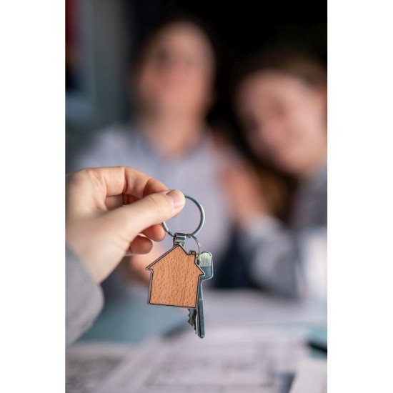 Брелок Voyager House Cedar, колір натуральний - V4836-17