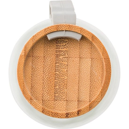 Пляшка для води 600 мл скляна Voyager, з ручкою, колір коричневий - V4867-16