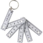 Лінійка-брелок 50 см Voyager, колір білий - V4872-02