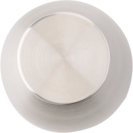 Термопляшка 500 мл сталева Voyager, вакуумна, колір білий - V4885-02