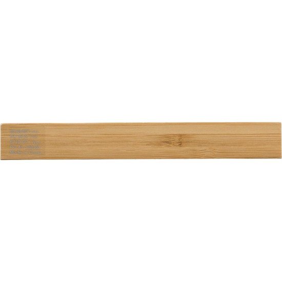 Відкривачка зі спиртовий рівнем Voyager, бамбукова, колір натуральний - V4892-17