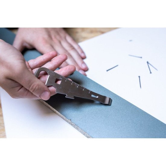 Мультитул 7в1 Voyager Ash, 125 мм, колір сріблястий - V5938-32