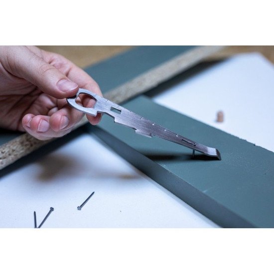 Мультитул 7в1 Voyager Ash, 125 мм, колір сріблястий - V5938-32