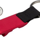 Брелок 3в1 Voyager, колір червоний/чорний - V6921-05